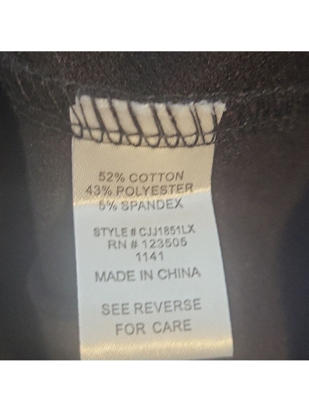 Womens Plus | Culture Code Black Jacket | C1 - Picture 6 of 8